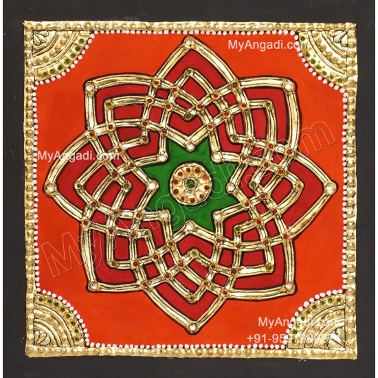  Hrudaya Kamala Tanjore Painting