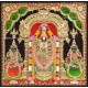 Balaji Sridevi Bhudevi Tanjore Painting