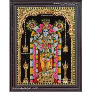 Guruvayurappan Tanjore Painting