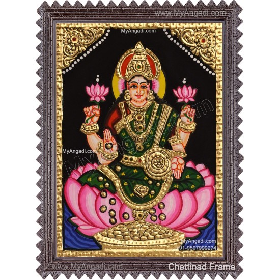 Lakshmi Tanjore Painting Lakshmi Tanjore Painting