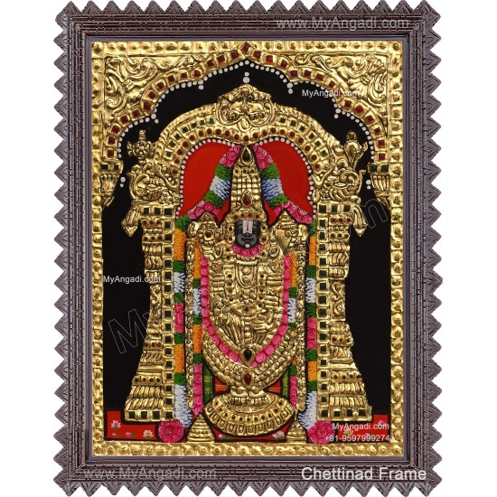 Venkatachalapathy  Tanjore Painting