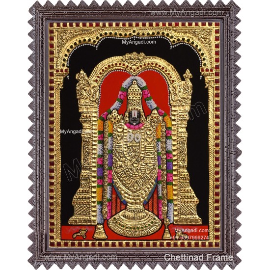 Venkateshwara Tanjore Painting