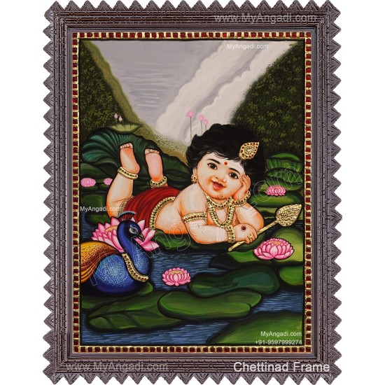 Murugar Tanjore Painting