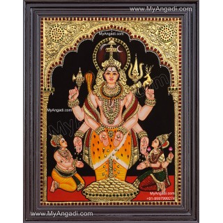Aishwarya Easwarar Tanjore Painting 