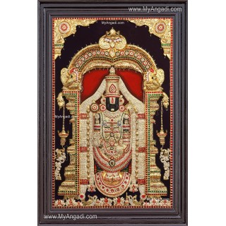 3D Balaji Tanjore Painting