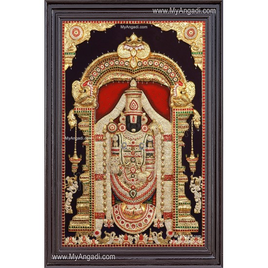 3D Balaji Tanjore Painting
