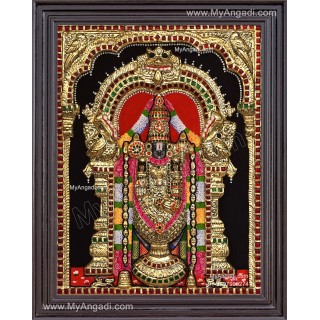Balaji 3d Tanjore Painting