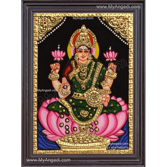Lakshmi Tanjore Painting Lakshmi Tanjore Painting