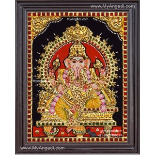 Ganesha Tanjore Painting