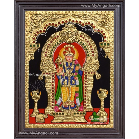 Raja Alangara Murugar Tanjore Painting