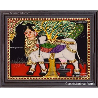 Kamadhenu Tanjore Painting