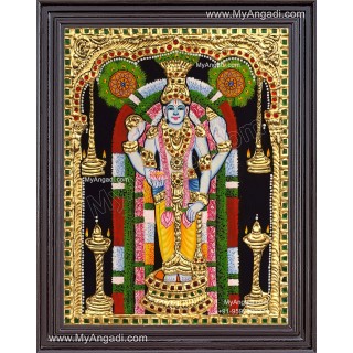 Guruvayurappan Tanjore Painting