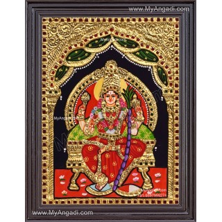 Lalitha Devi Tanjore Painting