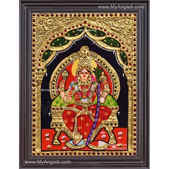 Lalitha Devi Tanjore Painting