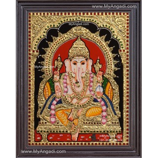 Ganesha Tanjore Painting