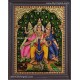Murugar Valli Deivanai Tanjore Painting Murugar Valli Deivanai Tanjore Painting