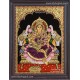Gajalakshmi Tanjore Painting