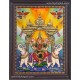 Gajalakshmi Tanjore Painting