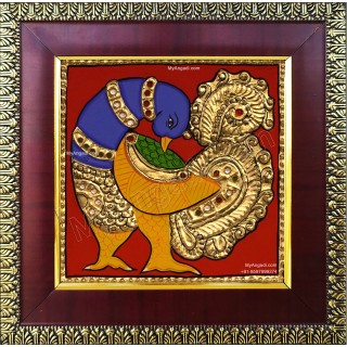 Peacock Tanjore Painting