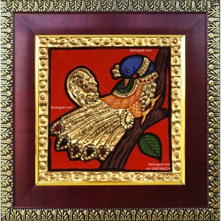 Peacock Tanjore Painting