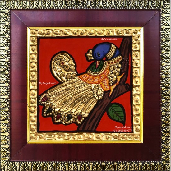 Peacock Tanjore Painting