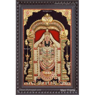 3D Balaji Tanjore Painting
