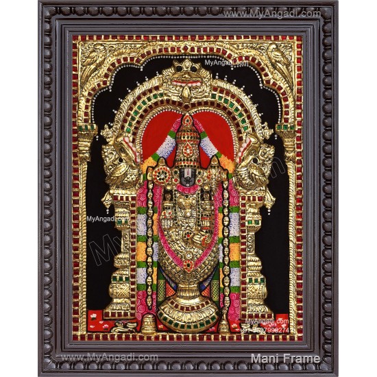 Balaji 3d Tanjore Painting
