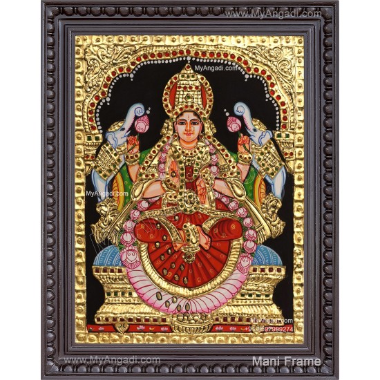 Gajalakshmi Tanjore Painting Gajalakshmi Tanjore Painting