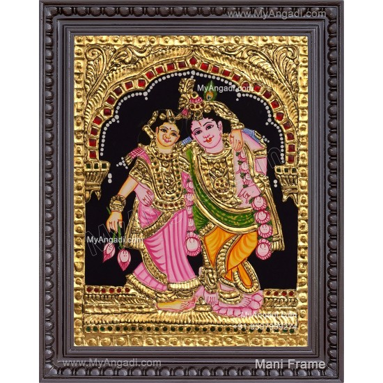 Kannan Rukmani Tanjore Painting