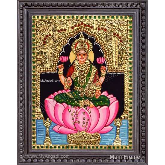 Dhanalakshmi Tanjore Painting Dhanalakshmi Tanjore Painting
