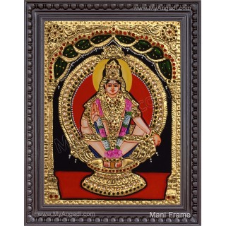 Ayyappan Tanjore Painting
