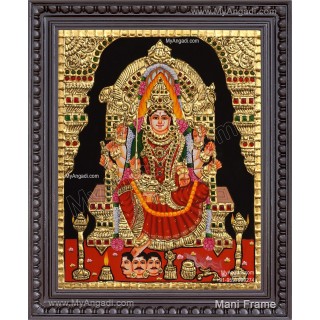 Samayapura amman Tanjore Painting