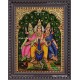 Murugar Valli Deivanai Tanjore Painting Murugar Valli Deivanai Tanjore Painting