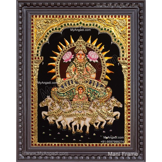 Surya Narayana Tanjore Painting Surya Narayana Tanjore Painting