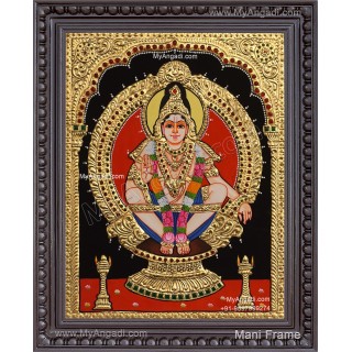 Ayyappan Tanjore Painting
