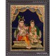 Jada Krishna Tanjore Painting Jada Krishna Tanjore Painting