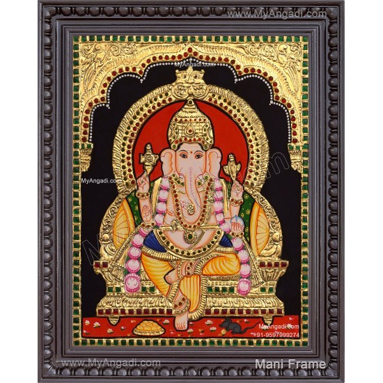 Vinayagar Tanjore Painting Vinayagar Tanjore Painting