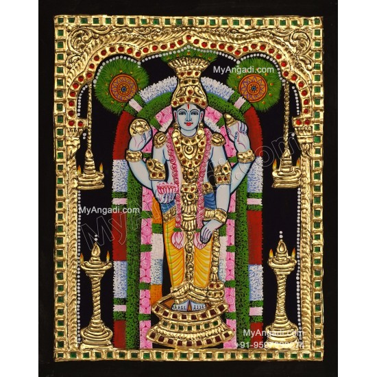 Guruvayurappan Tanjore Painting