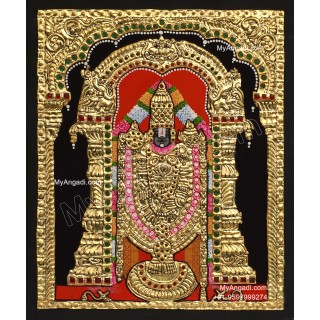 5 Set Ganesha Murugan Balaji Lakshmi Saraswathi Tanjore painting