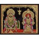 Annamalaiyar Unnamalaiyamman Tanjore Painting Annamalaiyar Unnamalaiyamman Tanjore Painting