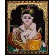 Butter Krishna Tanjore Painting