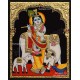 Cow Krishna Tanjore Painting