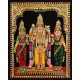 Murugar Valli Deivanai Tanjore Painting
