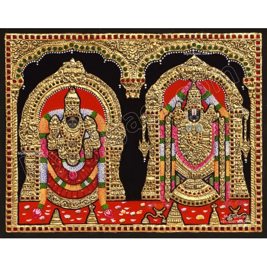 Balaji Thayar Tanjore Painting