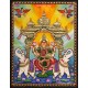Gajalakshmi Tanjore Painting