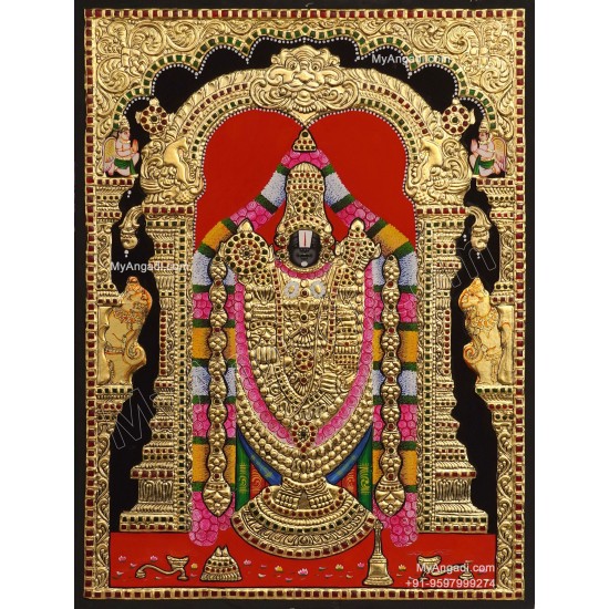 Venkatachalapathy Tanjore Painting