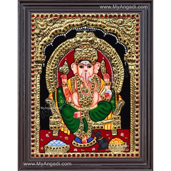 Vinayagar Tanjore Painting