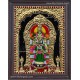 Madurai Meenakshi Amman Tanjore Painting