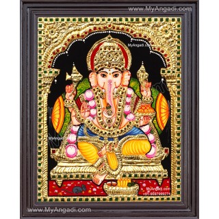 Ganesha Tanjore Painting