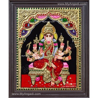 Varahi Amman Tanjore Painting